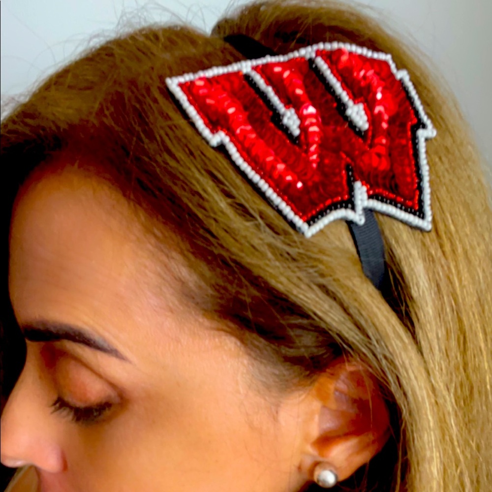 Wisconsin Badgers headband
